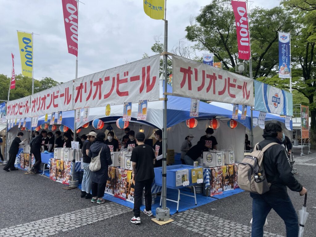 代々木公園オリオンビール