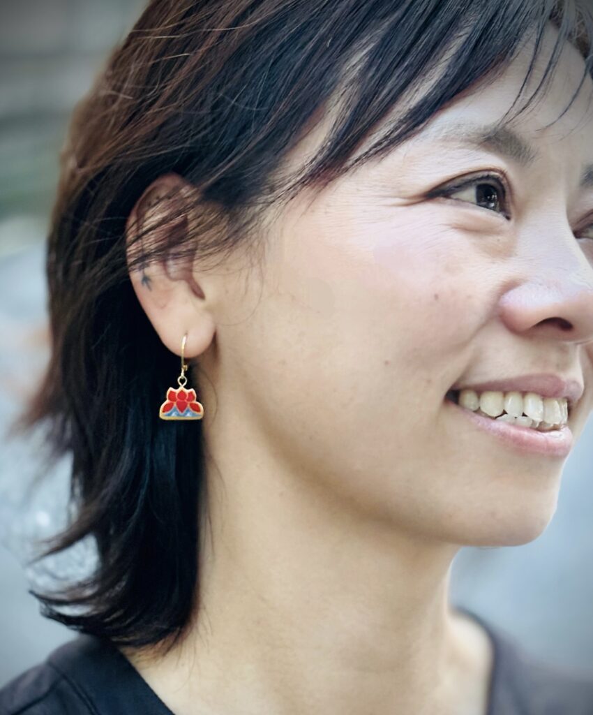 花笠ピアス