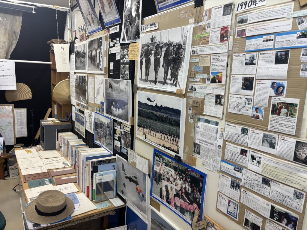 狛江の小さな沖縄資料館